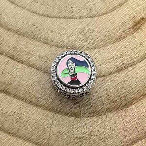 Pandora Princess Tiana Exclusive Charm Pendant, S925 Silver Jewelry